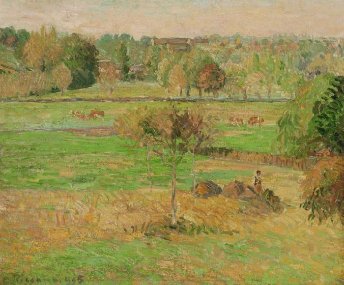 Camille Pissarro Autumn in eragny